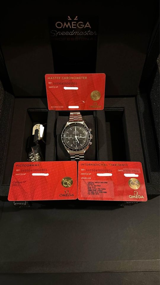 [WTS/LFB] Reb Atadero's 2022 Ω Omega Speedmaster Professional Watch / Timepiece (Hesalite)