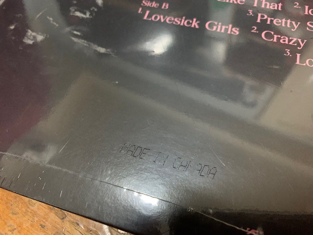 [WTS/LFB] Official Blackpink The Album Pink Vinyl Record (Rush Sale)